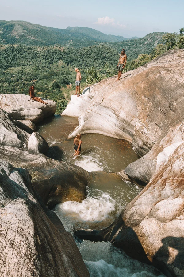 Diyaluma Falls Upper Pool