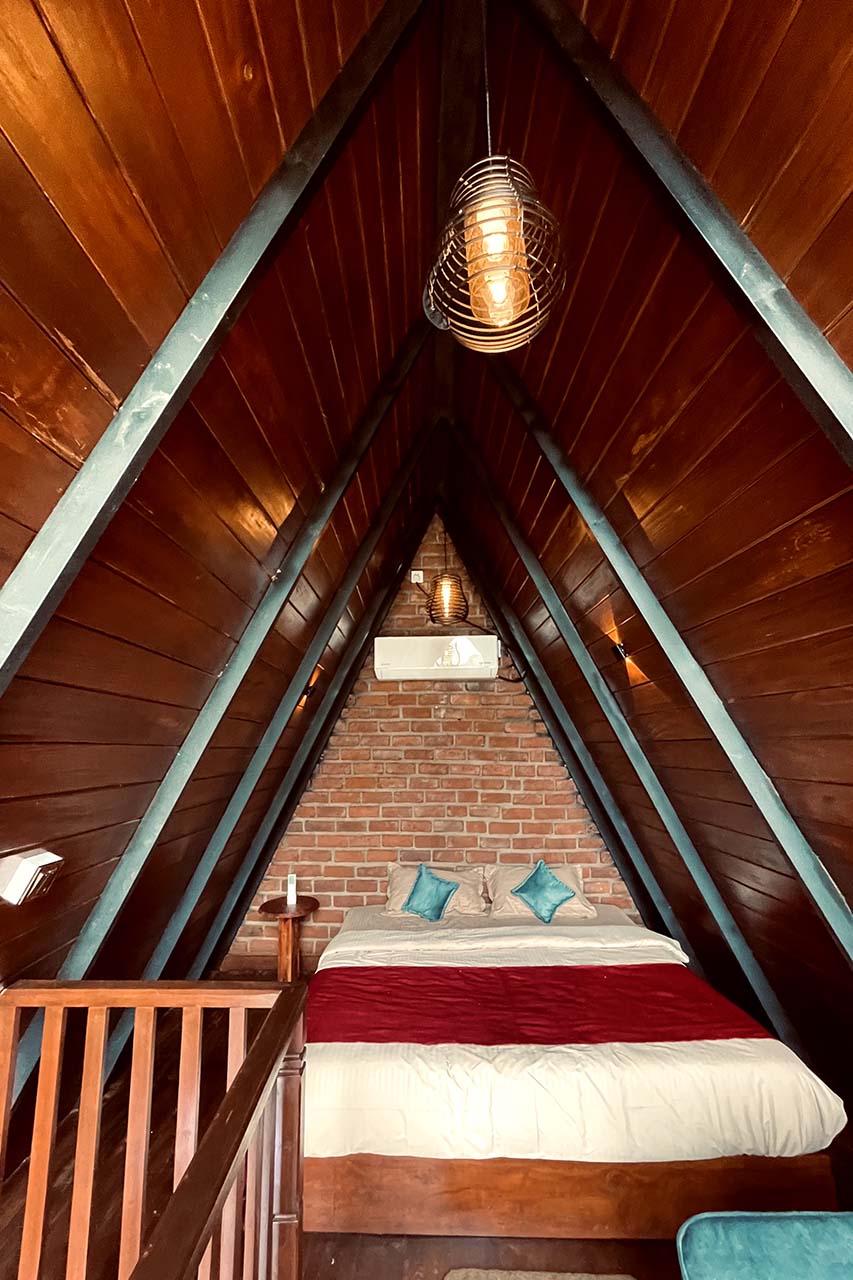 Book the A-Frame Villa